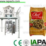 automatska vertikalna ambalaža mašina za pakovanje hrane za kućne ljubimce do 90 pakovanja po min